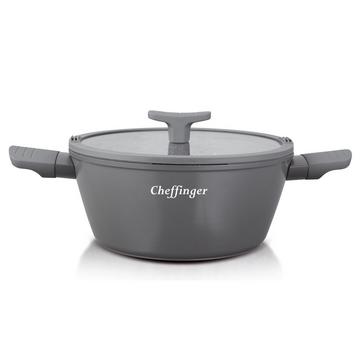 Casserole avec passoire et bec verseur - 28cm