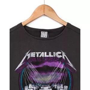Master Of Puppets Metallica Crop Top