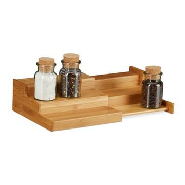 Étagère à épices extensible à 3 niveaux