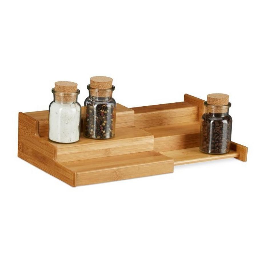 Northix Étagère à épices extensible à 3 niveaux  