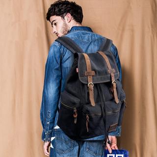 Only-bags.store Zaino Daypack Vintage 15 Pollici Retrò Elegante  