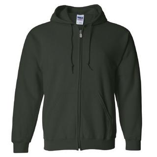 Gildan  Schwere Mischung Adult Full Zip Kapuzen-Sweatshirt Top 