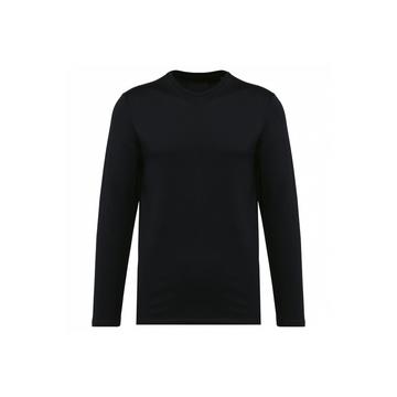 suprima T-Shirt mit langen Ärmeln und Rundhalsausschnitt