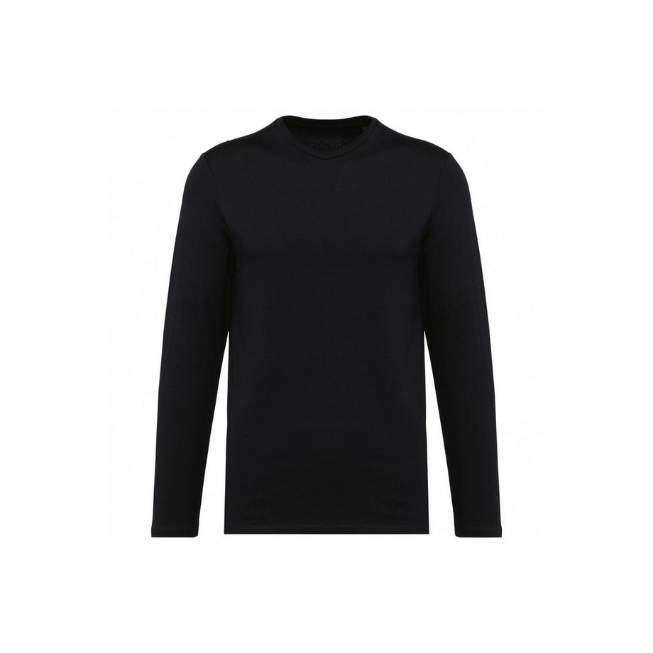 T-shirt suprima manches longues col rond