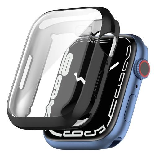 Cover-Discount  Apple Watch 41mm - Custodia protettiva in gomma nera 