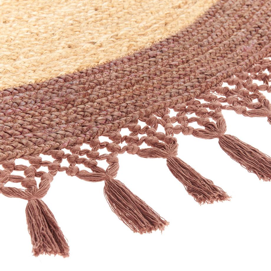 Beliani Tapis en Jute  MARTS  