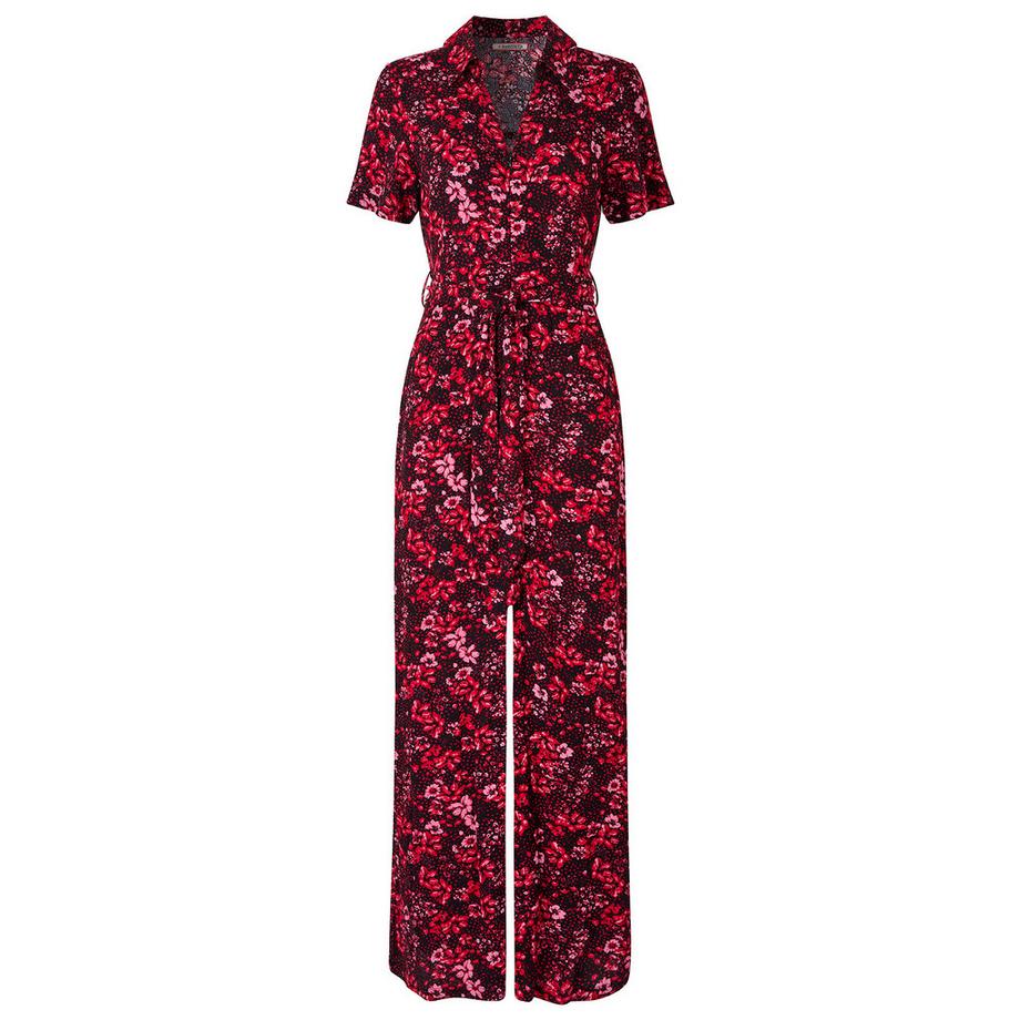 Joe Browns Tuta scura floreale con cerniera  