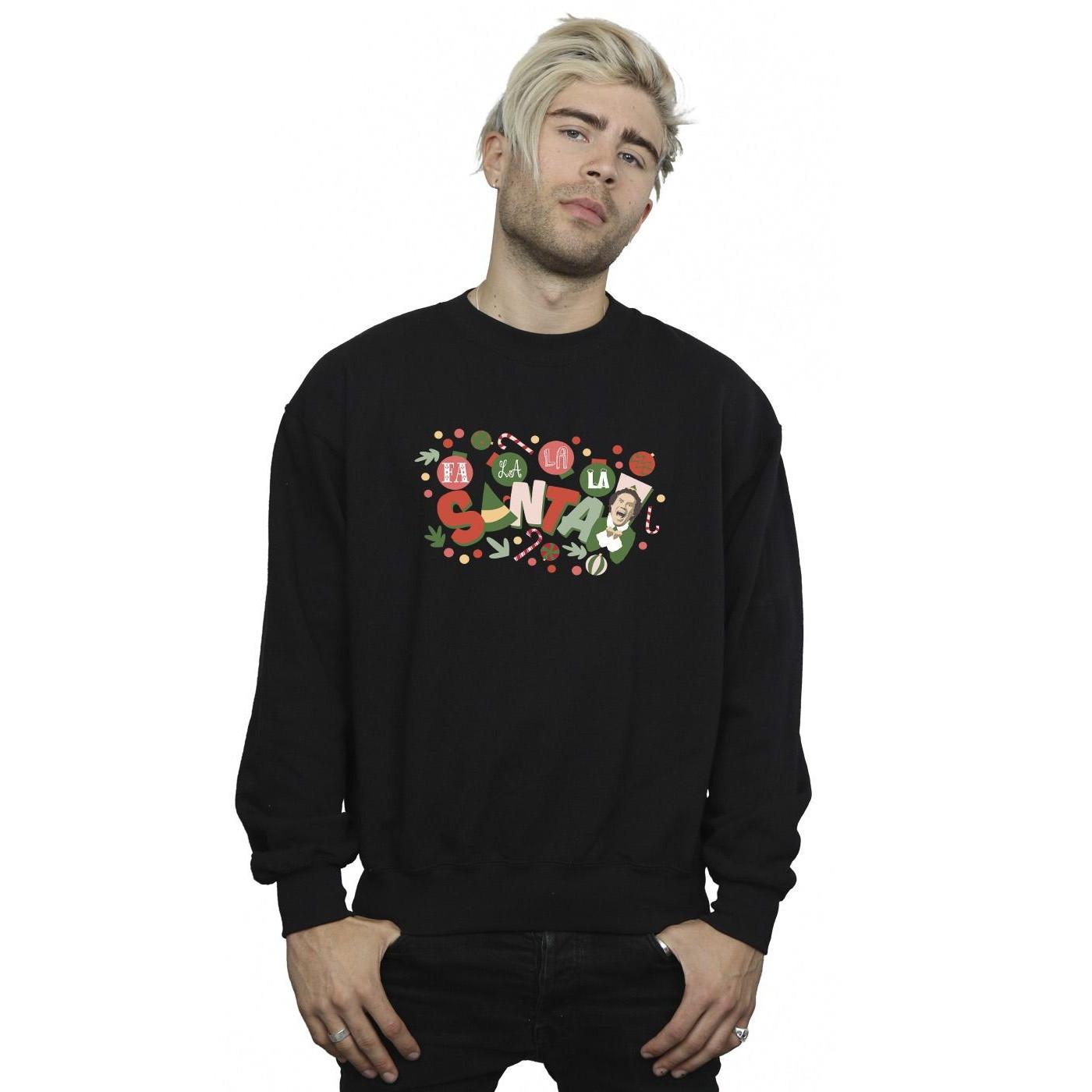 Elf  Santa Fa La La Sweatshirt 