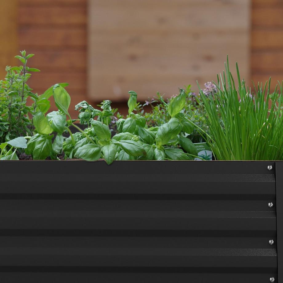 Northix Letto in metallo rialzato  