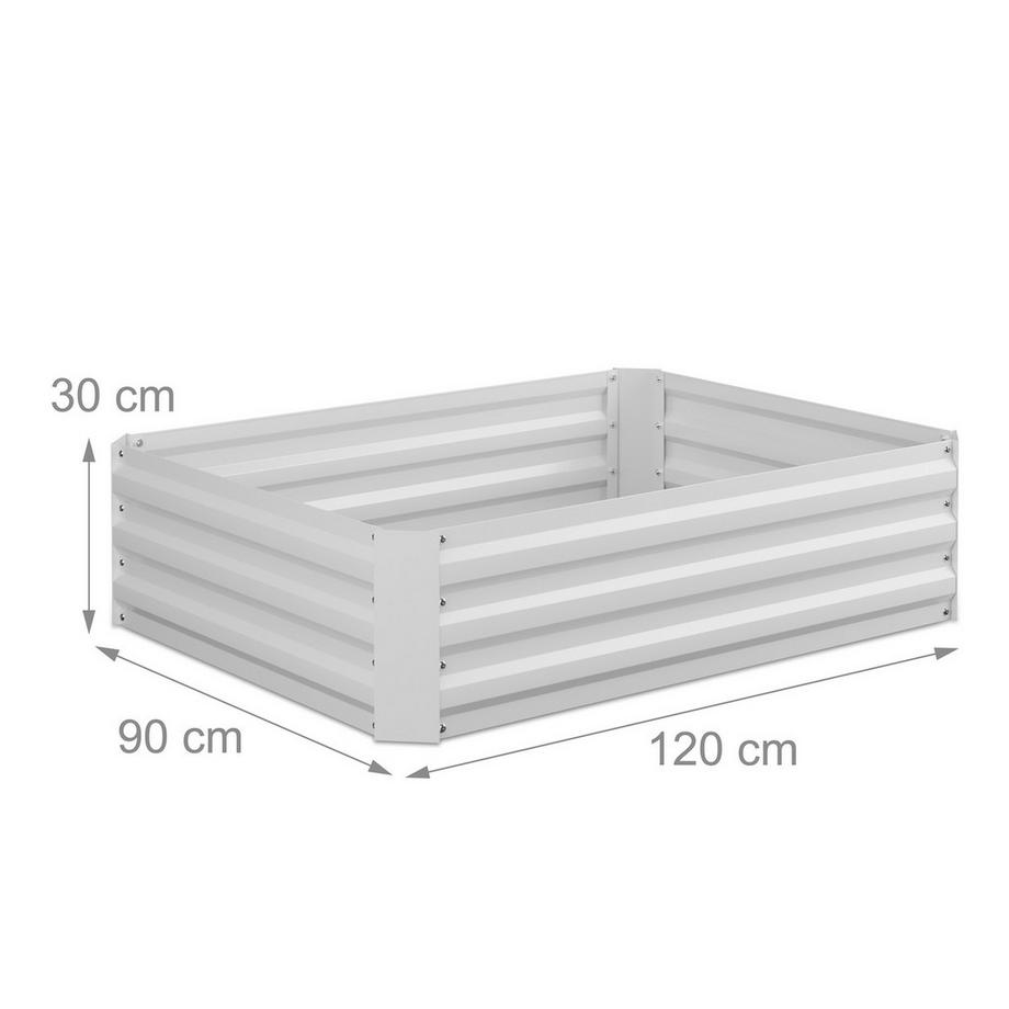 Northix Letto in metallo rialzato  