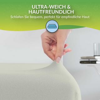 etérea Himmlische Qualität Comfort Jersey Spannbettlaken  