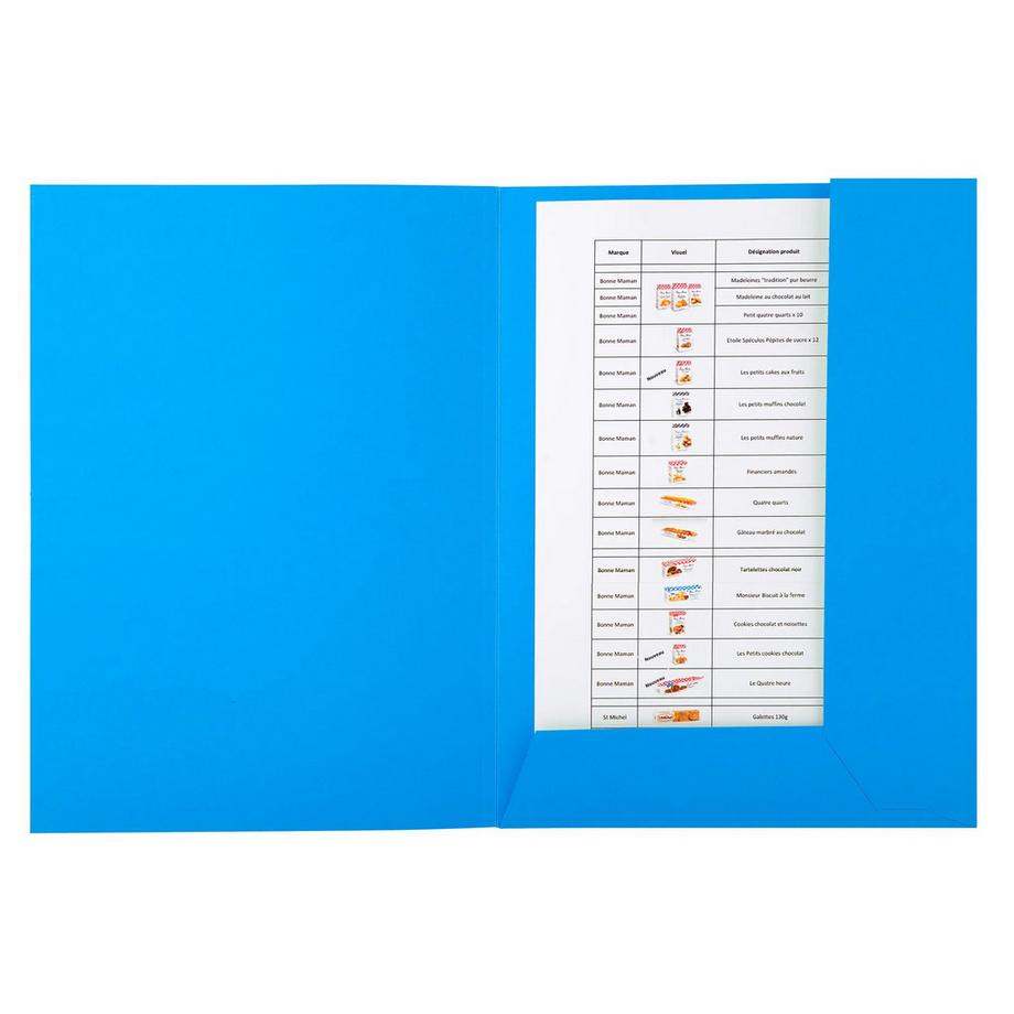 Exacompta Chemise imprimée à 2 rabats Forever® 290g/m2 - 24x32cm - x 50  