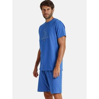 Admas  Pigiama loungewear pantaloncini t-shirt Sailing Antonio Miro 