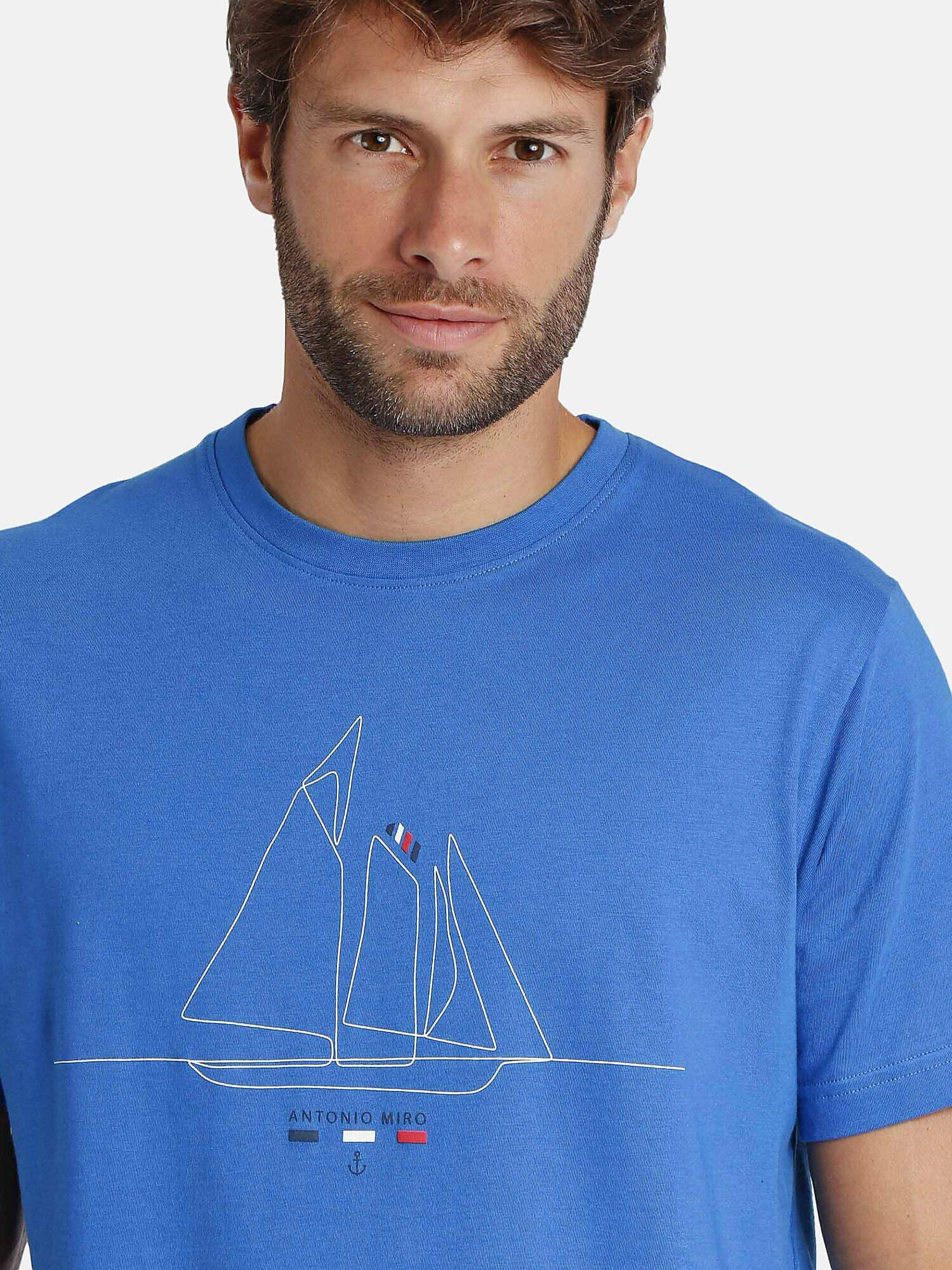 Admas  Pyjama tenue d'intérieur short t-shirt Sailing Antonio Miro 