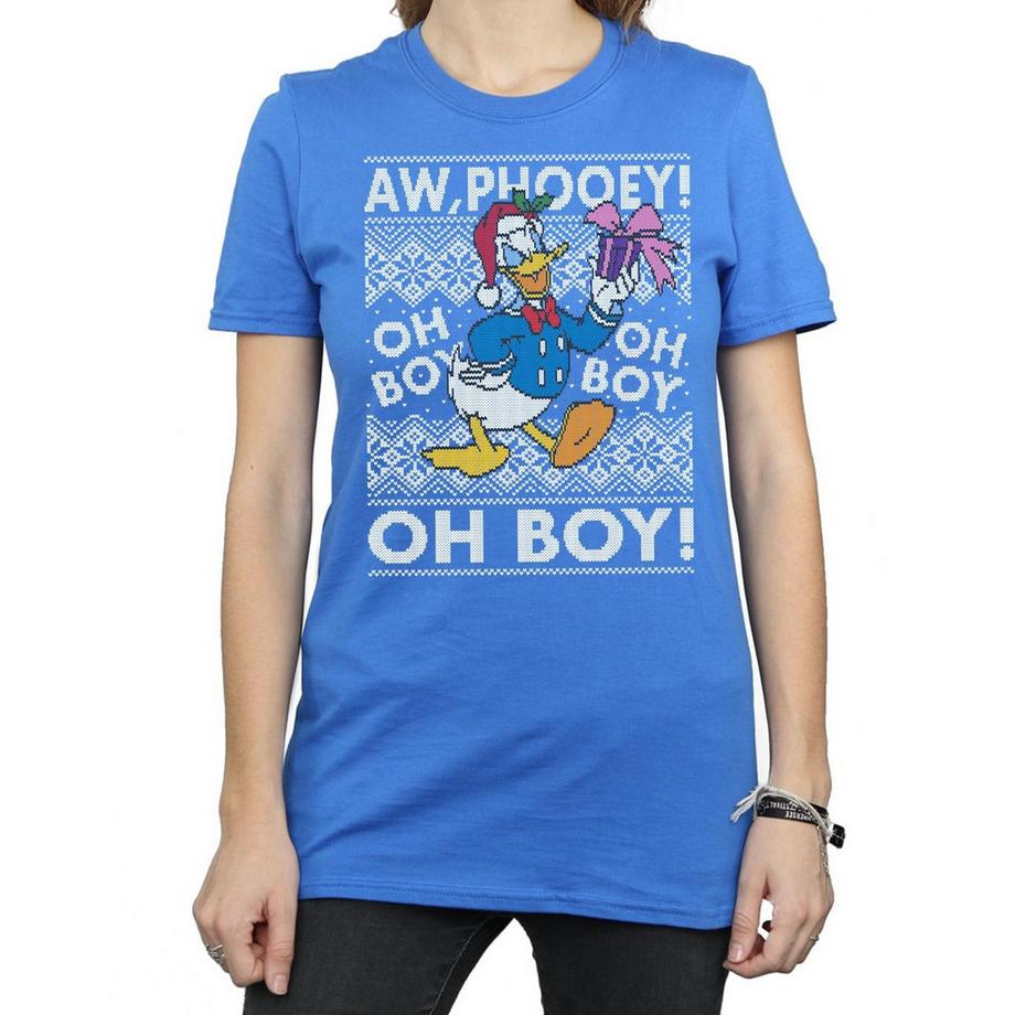 Disney Donald Duck Aw Phooey Oh Boy T-Shirt de Noël  