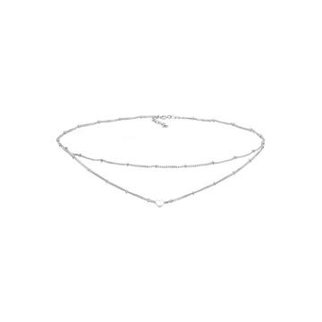 Halskette Choker Layer Herz