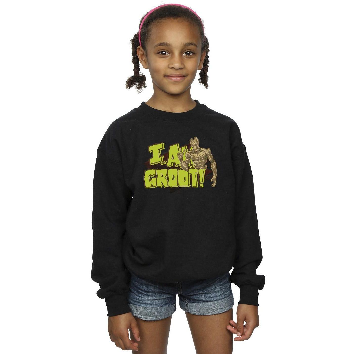 Guardians Of The Galaxy  I Am Groot Sweatshirt 