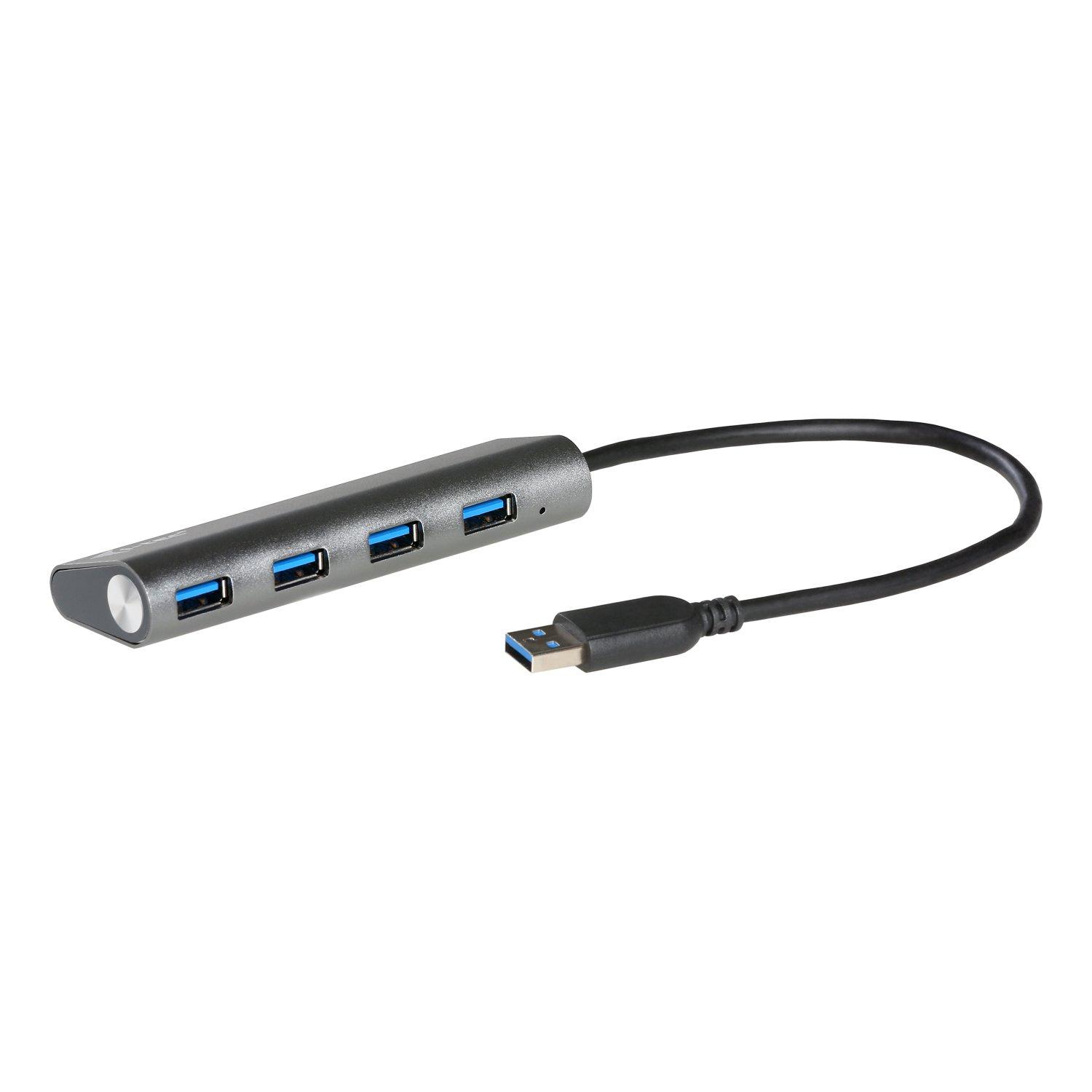 i-tec  Metal U3HUB448 hub di interfaccia USB 3.2 Gen 1 (3.1 Gen 1) Type-A 5000 Mbit/s Grigio 
