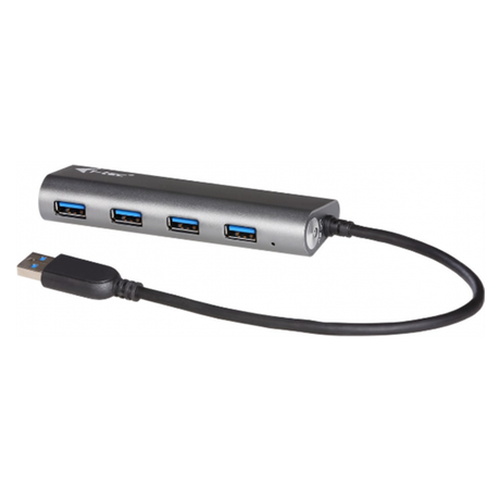 i-tec  Metal U3HUB448 hub di interfaccia USB 3.2 Gen 1 (3.1 Gen 1) Type-A 5000 Mbit/s Grigio 