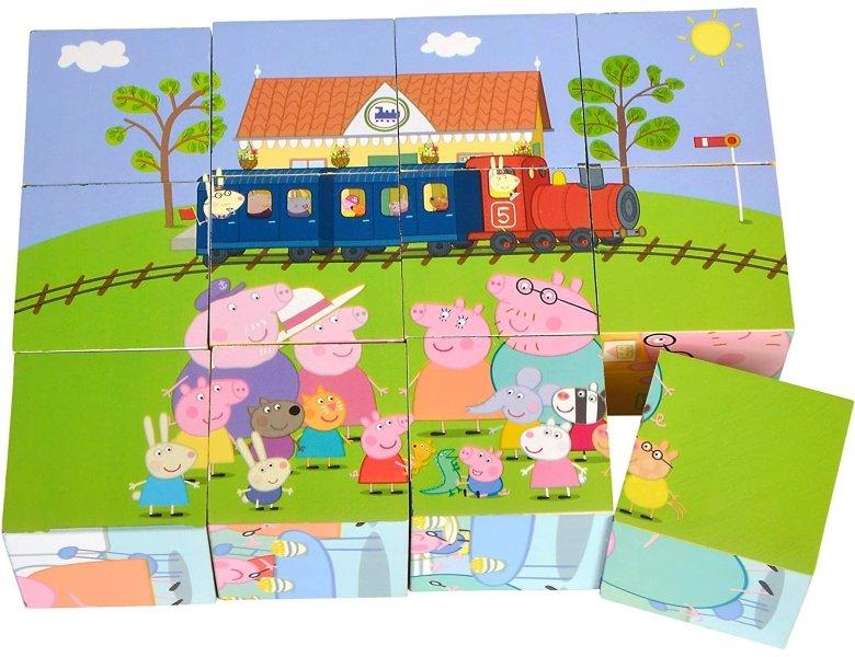 Eichhorn  Puzzle Bilderwürfel Peppa Pig (12Teile) 