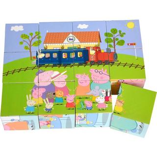 Eichhorn  Puzzle Bilderwürfel Peppa Pig (12Teile) 