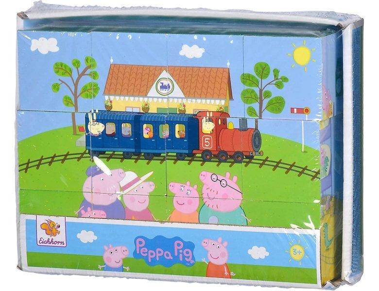 Eichhorn  Puzzle Bilderwürfel Peppa Pig (12Teile) 