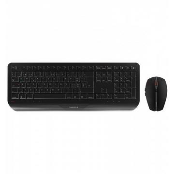 Gentix Desktop tastiera Mouse incluso Ufficio RF Wireless Svizzere Nero