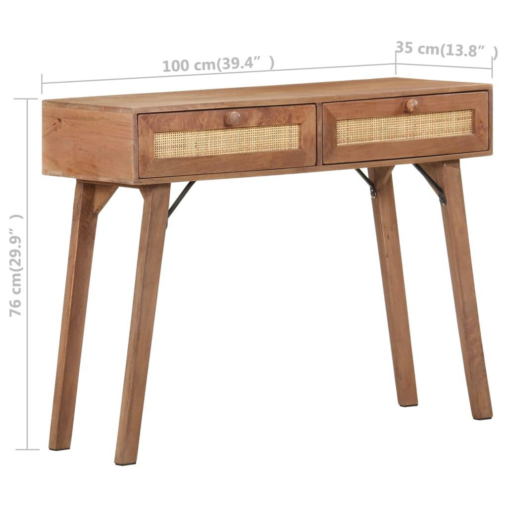 VidaXL Table console bois  