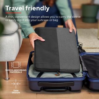 Trust Computer  LISBOA 16 LAPTOP SLEEVE - BLACK 