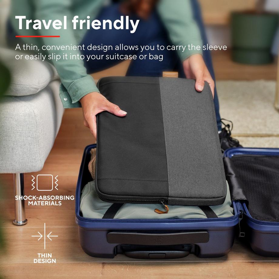 Trust Computer  LISBOA 16 LAPTOP SLEEVE - BLACK 