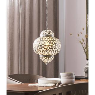 Beliani Lampe suspension en Métal Glamour BANDAMA  