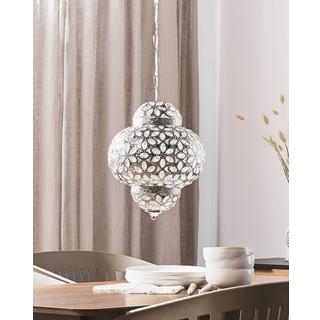 Beliani Lampe suspension en Métal Glamour BANDAMA  