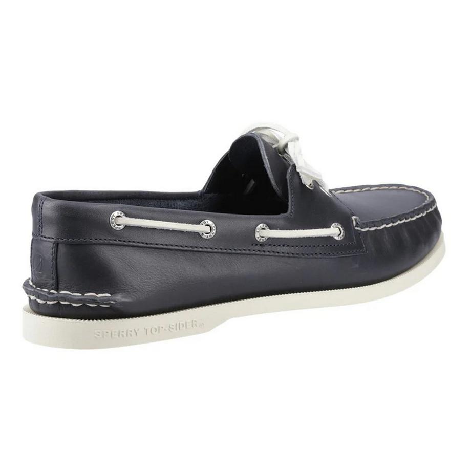 Sperry Authentische Bootsschuhe Vollnarbenleder 2 Ösen  