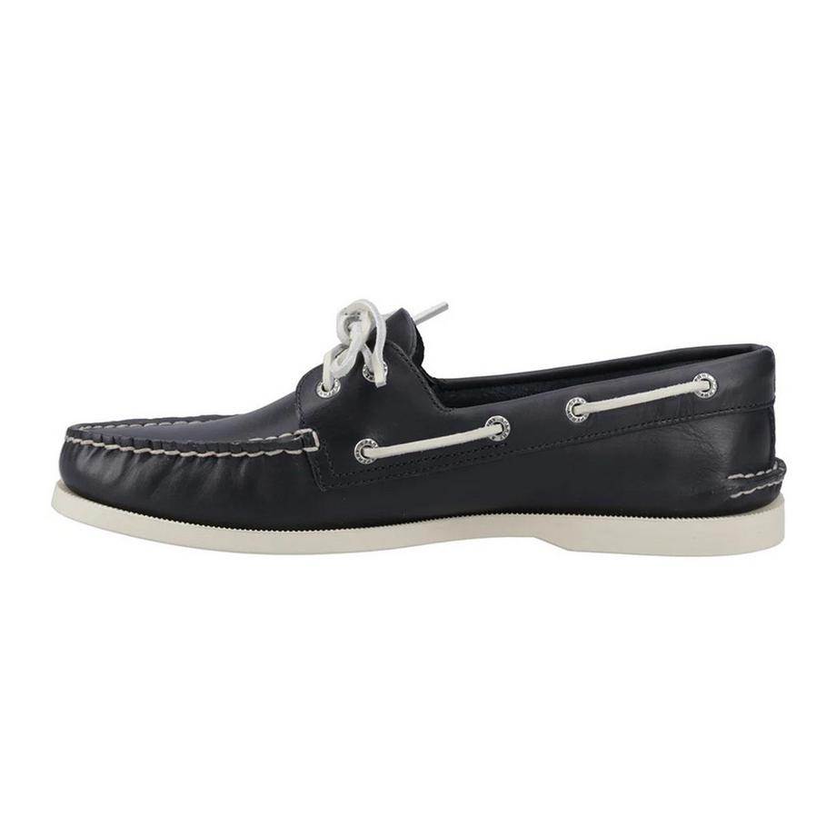 Sperry Authentische Bootsschuhe Vollnarbenleder 2 Ösen  