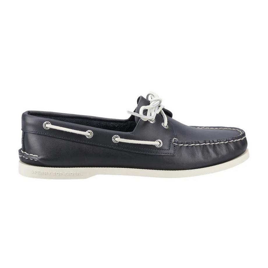 Sperry Authentische Bootsschuhe Vollnarbenleder 2 Ösen  