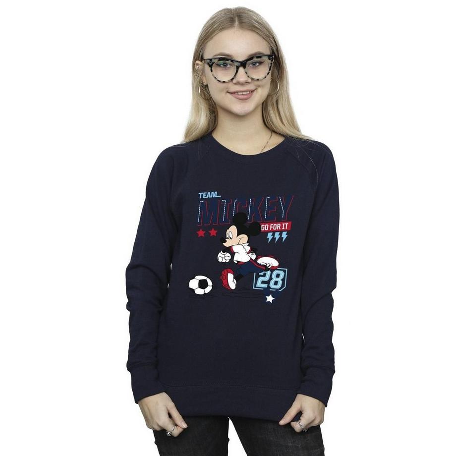 Disney Team Football Mickey Sweatshirt  