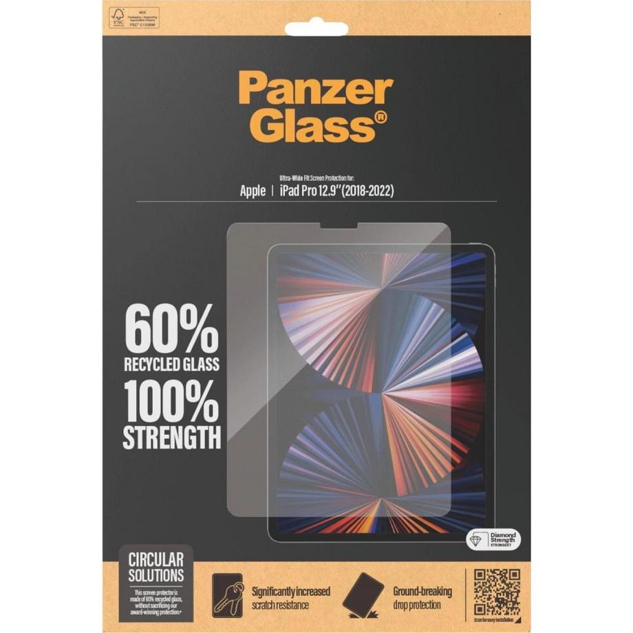 PanzerGlass  PanzerGlass Displayschutzfolie für iPad Pro 12,9" 