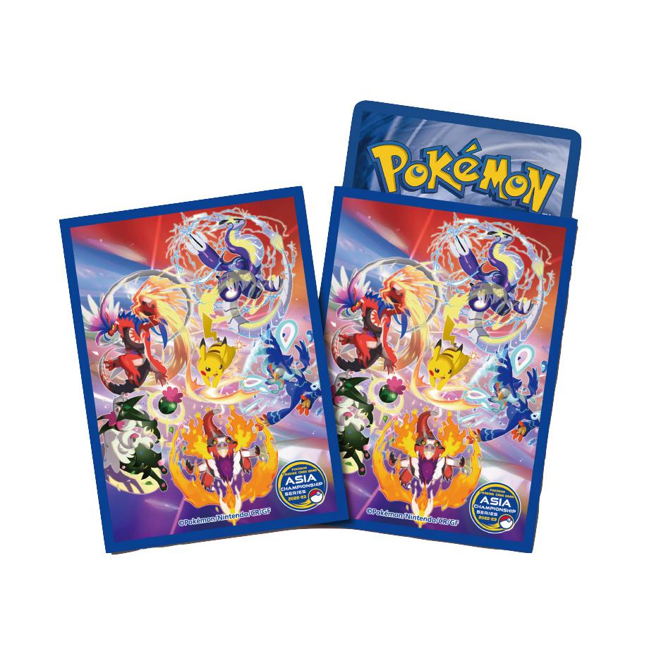 Pokemon Center Deck Sleeves Asia Championship 2022 2023 Deck Shield