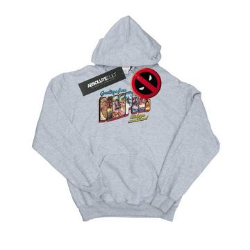 Sweat à capuche DEADPOOL GREETINGS