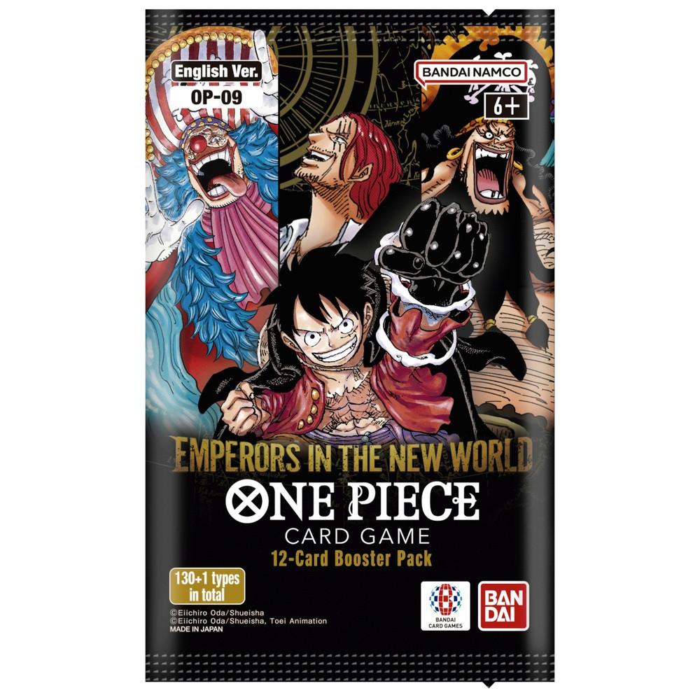 Bandai  The Emperors In The New World Booster Pack OP-09 - One Piece Card Game - EN 