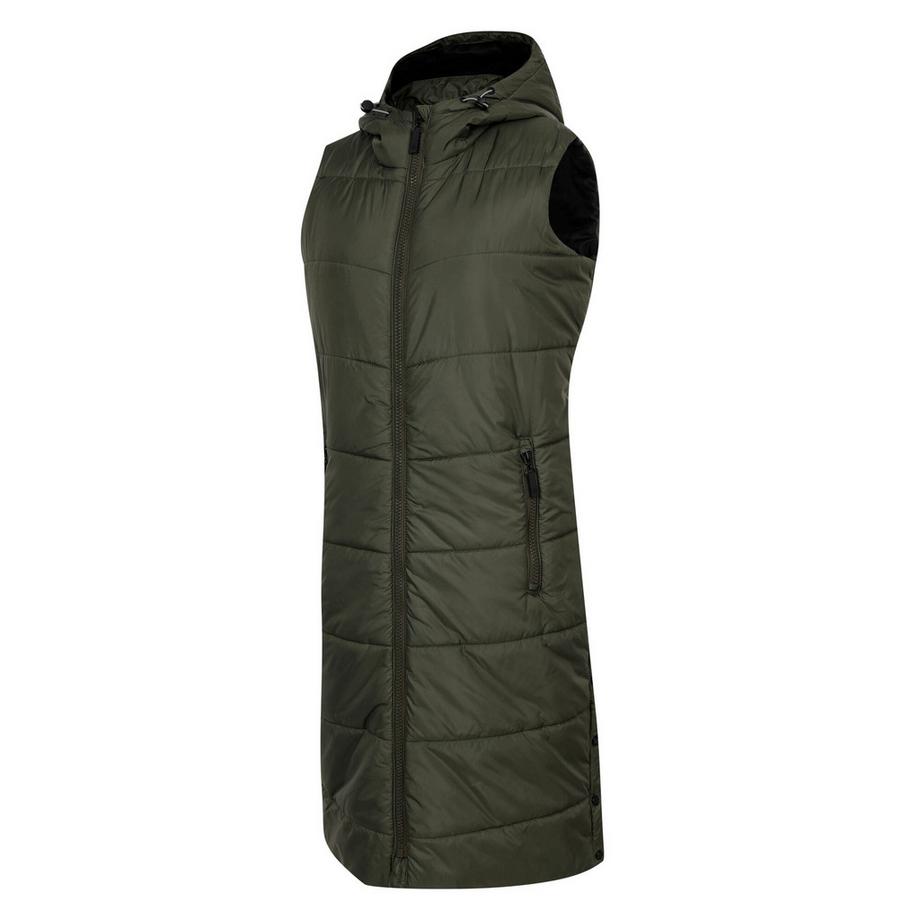 Dare 2B Distinguish Gilet lungo imbottito con cappuccio  