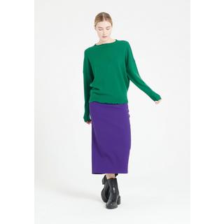 Studio Cashmere8 MIA 17 Pullover Rundhalsausschnitt mit Ziselierung  