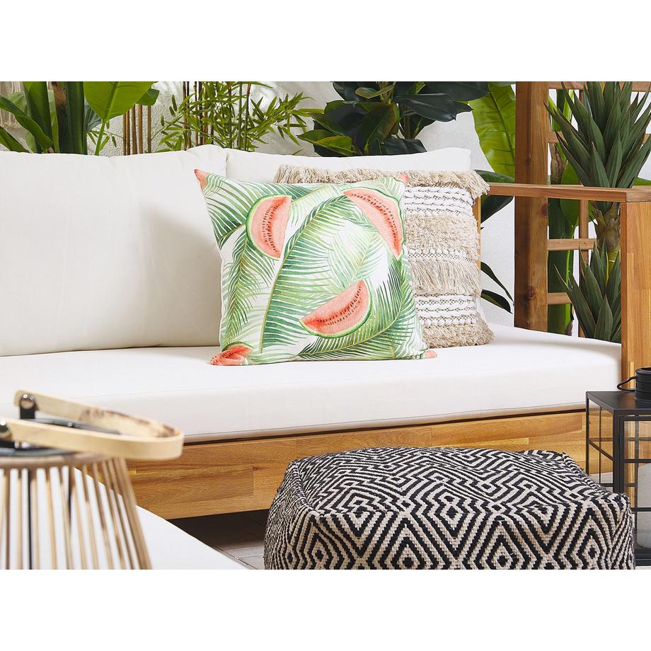 Beliani Gartenkissen 2er Set aus Polyester Modern LOVOLETO  