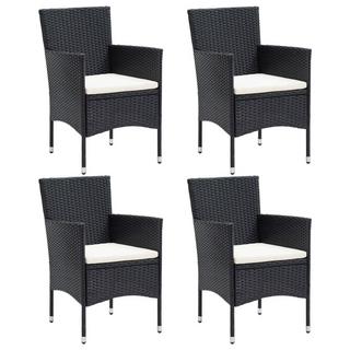 VidaXL set da pranzo Polirattan  