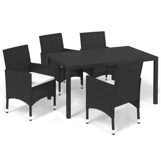 VidaXL set da pranzo Polirattan  