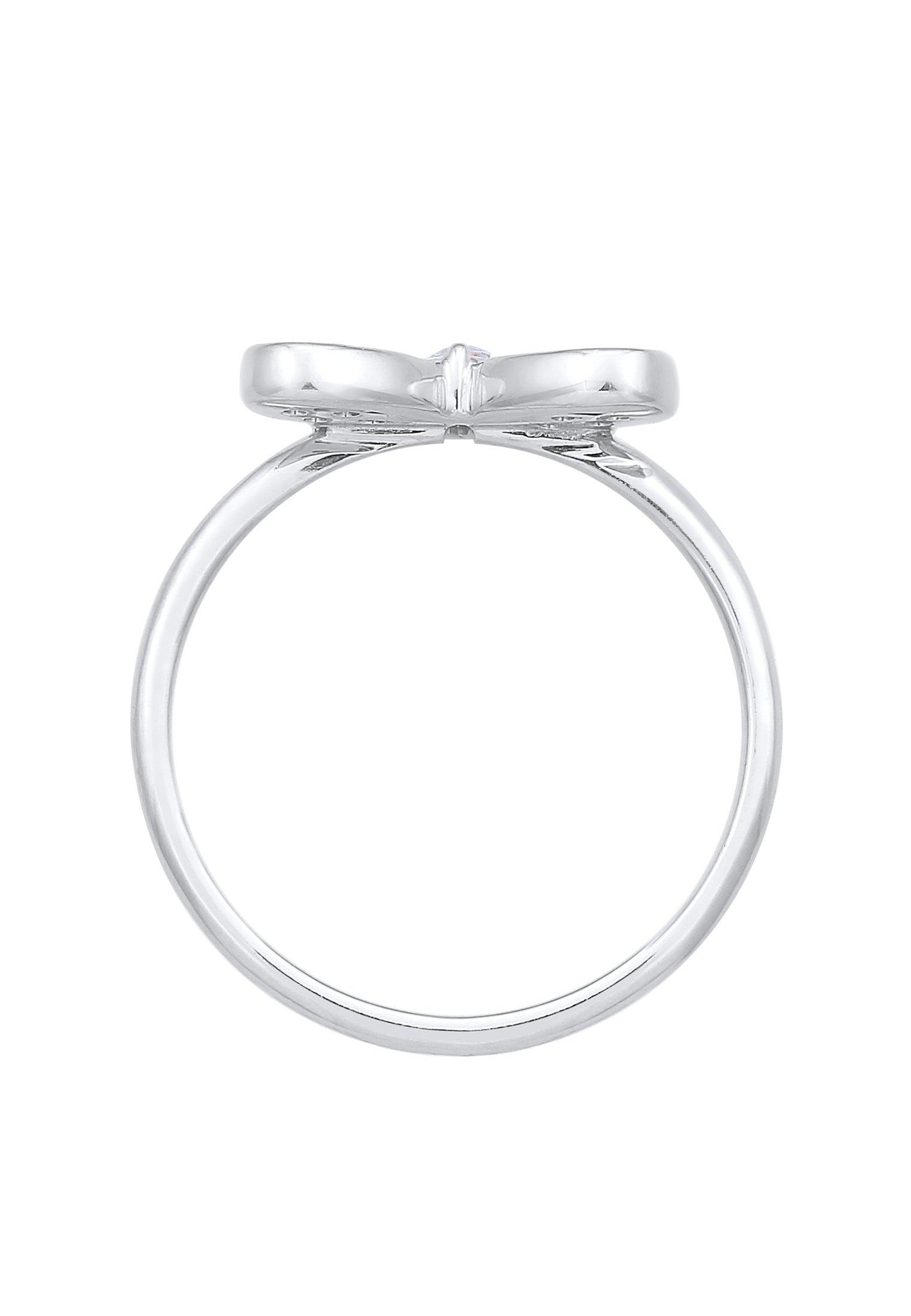 Elli  Bague Femmes Symbole Papillon Étincelant Avec Zirconium 