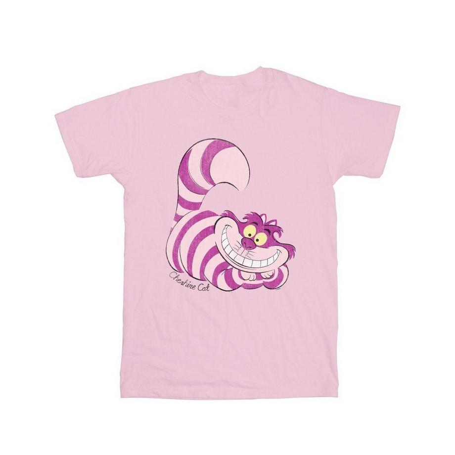 Alice in Wonderland Cheshire Cat Bedrucktes T-Shirt  