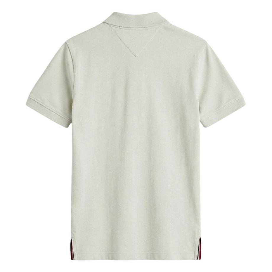 TOMMY HILFIGER  Script Flag Poloshirt, Regulär 