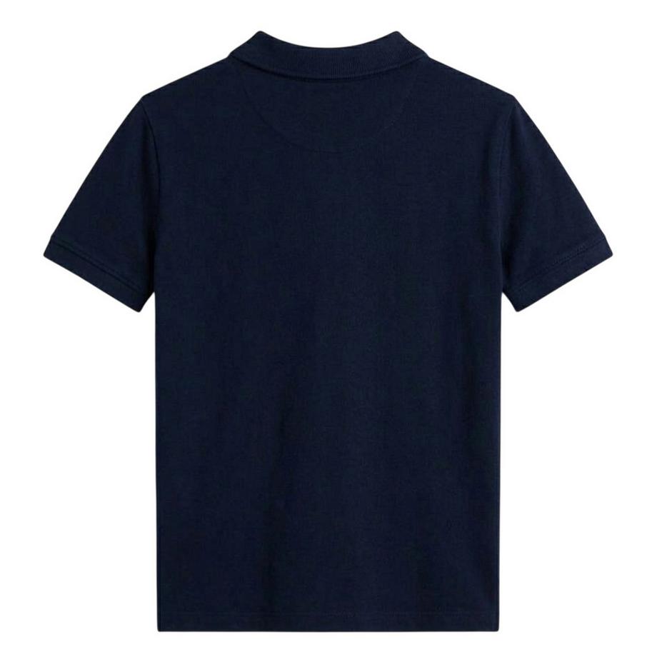 TOMMY HILFIGER  Script Flag Poloshirt, Regulär 