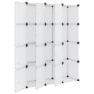 VidaXL Organisateur de cubes de rangement polypropylène  